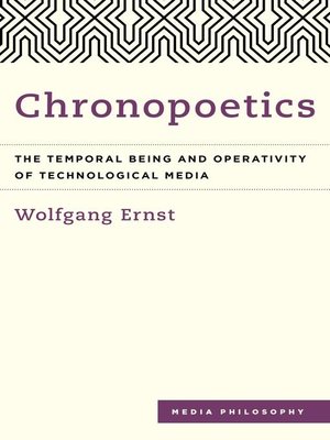 cover image of Chronopoetics